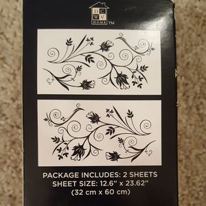 Wall Decal, Self Adhesive, NIB